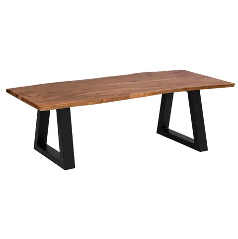 Bancă Montana Slim HM8168.11 din lemn masiv de salcâm 160x45x46.5