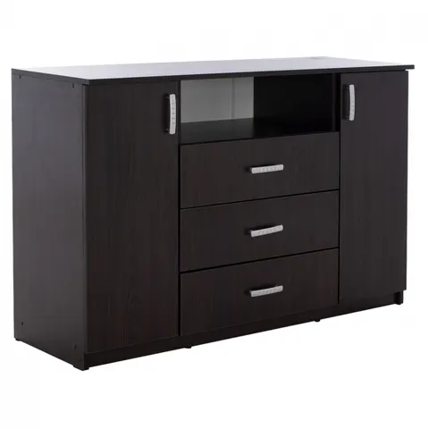 Bufet ADLER HM2430.02 din melamină wenge, 120x45x85Hcm.